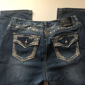 EUC-Love Indigo Cropped Jeans Womens Size 12